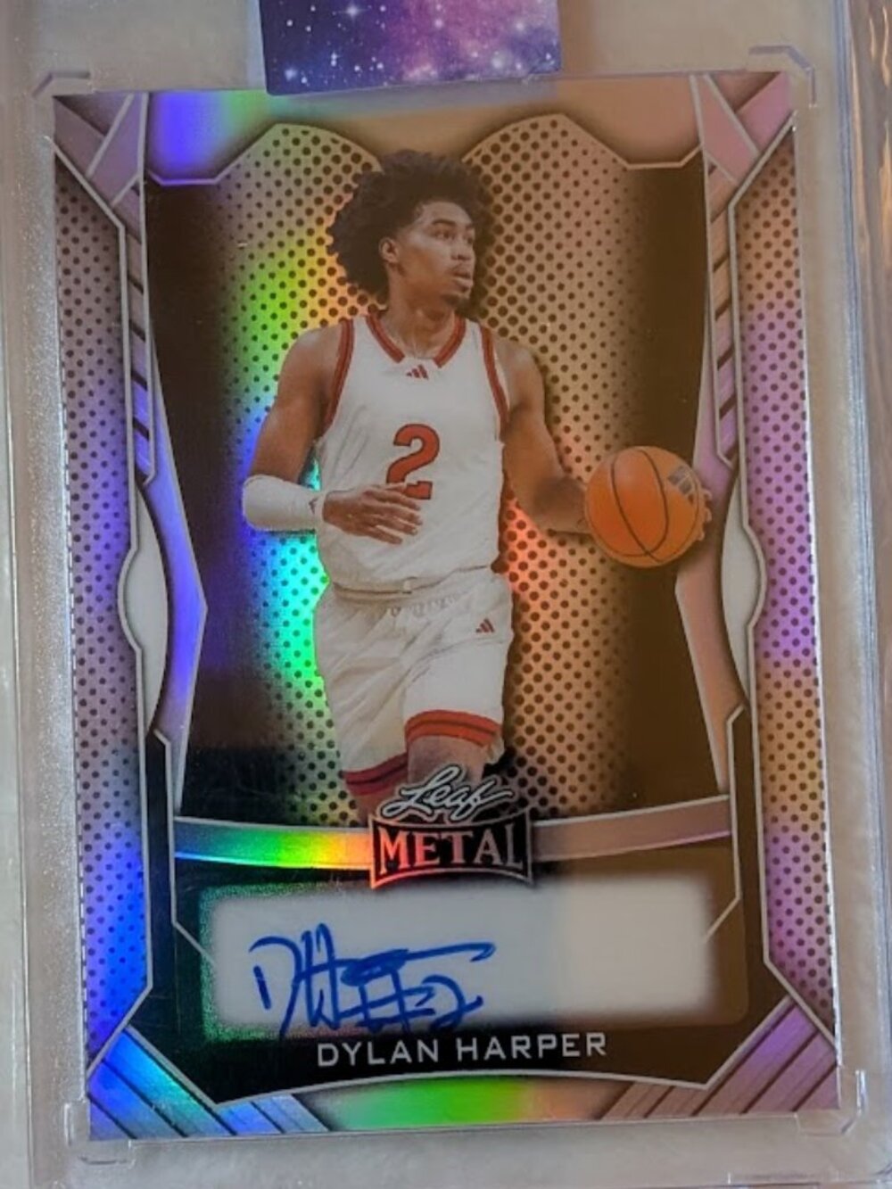 2025 Leaf Metal Refractor DYLAN HARPER #MA-DH1 11/55